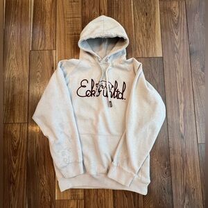Ecko Unlimited Gray Hoodie with Brown Logo